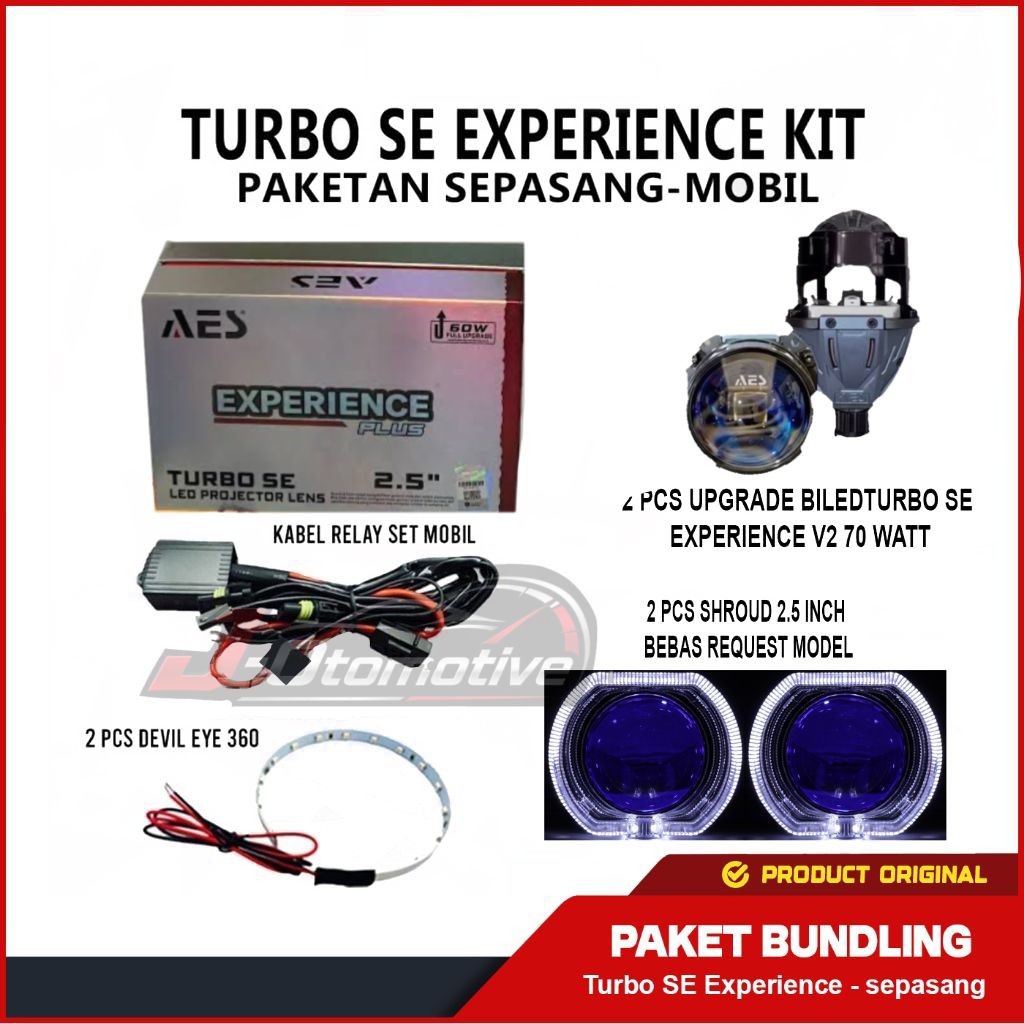 Paket Promo Full set Headlamp Biled