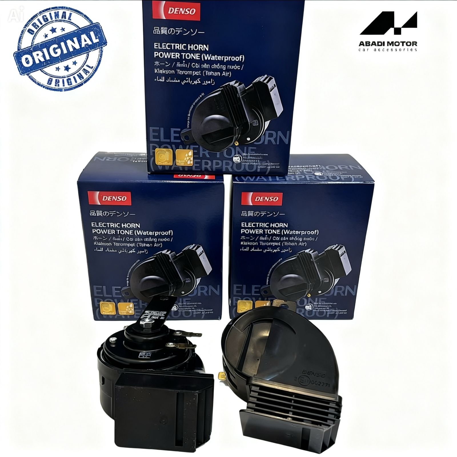 Klakson Mobil Denso Horn Electric 12V Waterproof