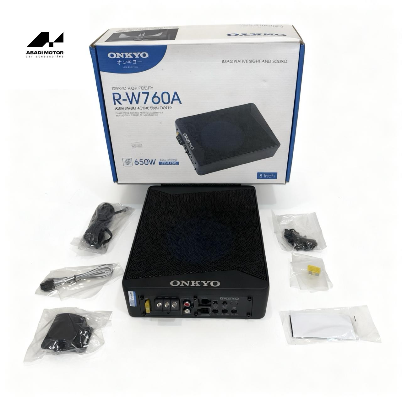 Subwoofer Aktif ONKYO R-W760A - Subwoofer 8 Inch