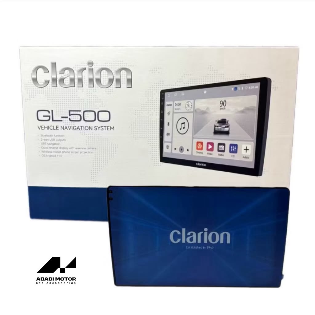 Head Unit Android 9 Inch Clarion GL-500 Ram 6/128 GB Car Audio