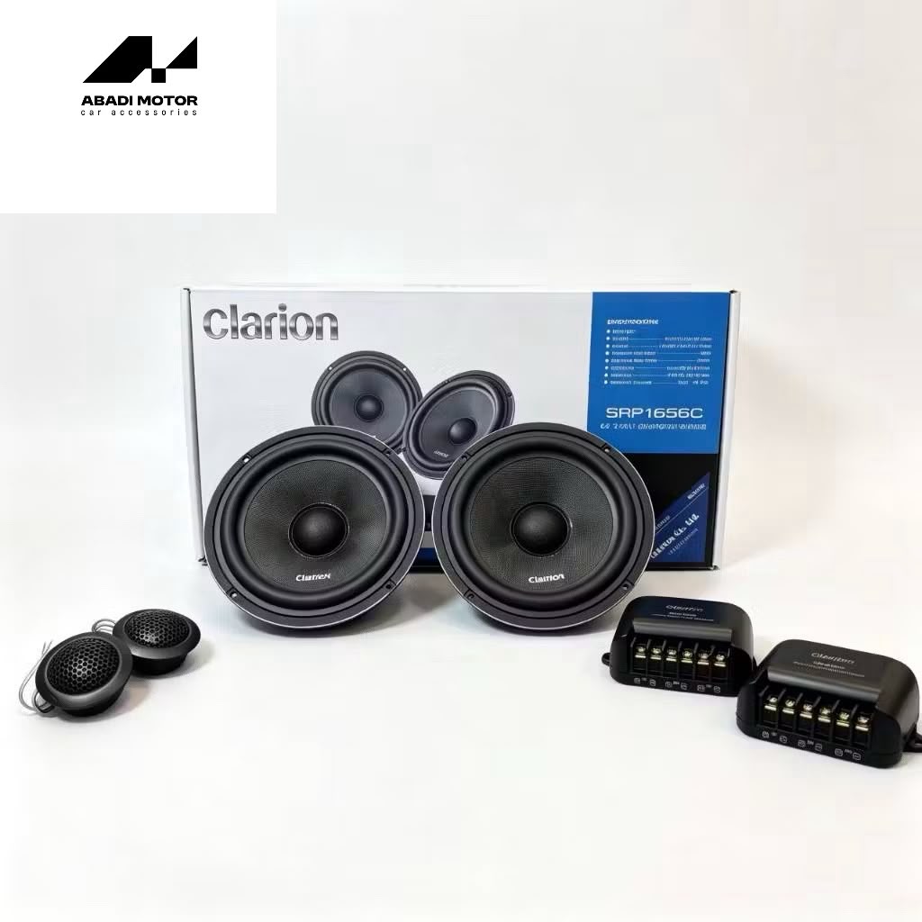 Speaker Split 2-way 6.5 inch Clarion SH1636C 200W Original - Harga Sepasang    Specifications :  - Product size : 6.5 inch  - Product impedance : 4 oh